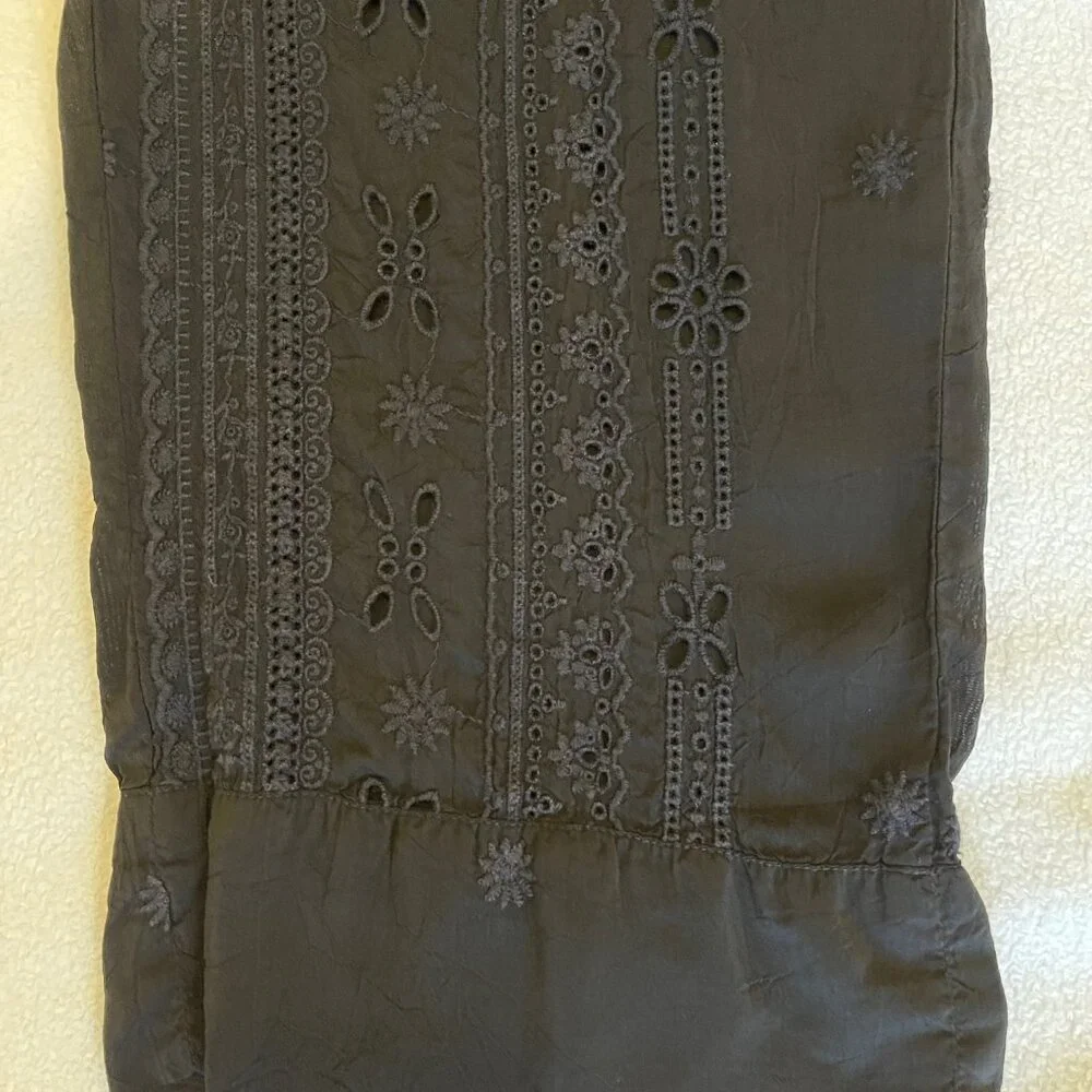 Johnny Was Eyelet Slacks - Picture 2 of 6